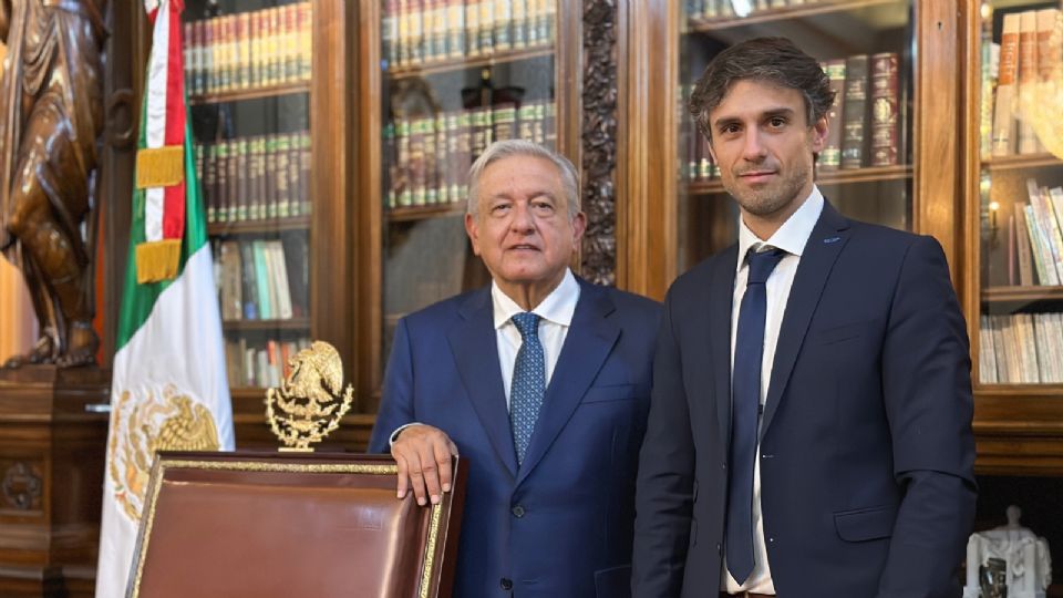 El presidente Andrés Manuel López Obrador recibió la visita del abogado de Pedro Castillo.