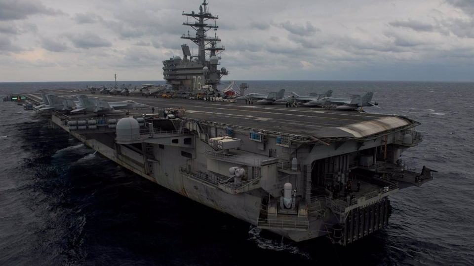 Portaaviones de EU USS Ronald Reagan