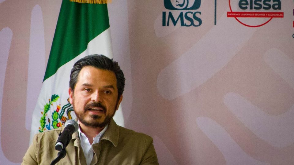 Zoé Robledo, titular del IMSS.