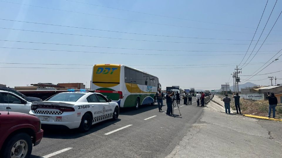 Transportistas efectuaron una protesta en las autopistas México-Pachuca; México-Cuernavaca y México-Querétaro.

