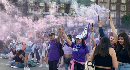Marcha histórica de la marea violeta para exigir fin a la violencia feminicida