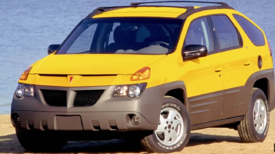 Pontiac Aztek se ha convertido en un auto de culto, gracias a una serie de TV.