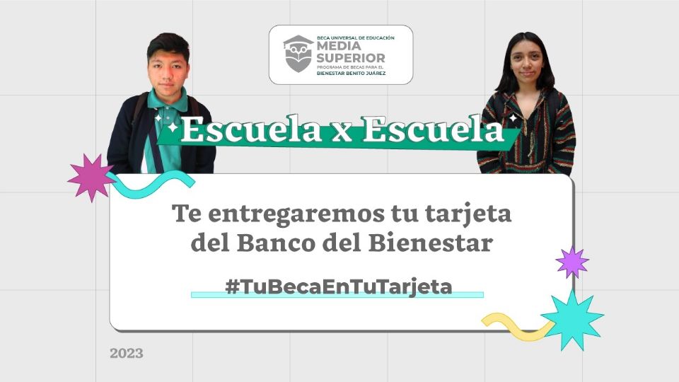 Mantente atento al calendario de visitas de la Beca Benito Juárez en tu plantel