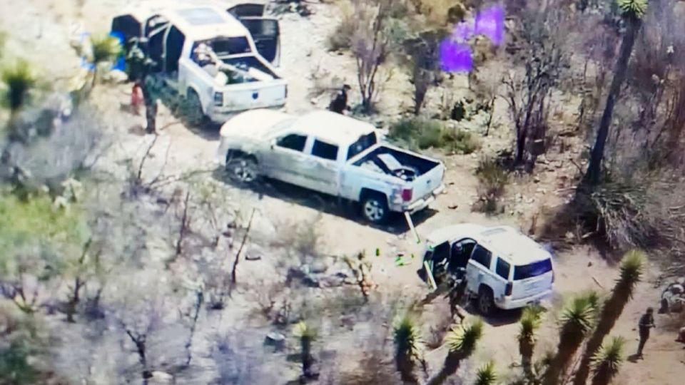 Migrantes localizados tras labores de búsqueda en San Luis Potosí.