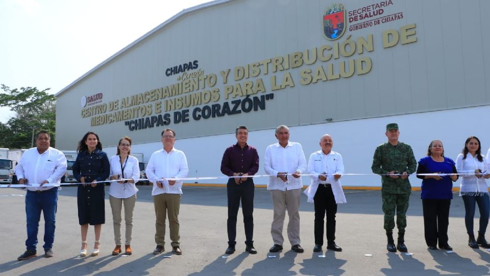 El gobernador dio a conocer que esta infraestructura garantizará el manejo óptimo de los productos farmacéuticos, dispositivos médicos y productos sanitarios