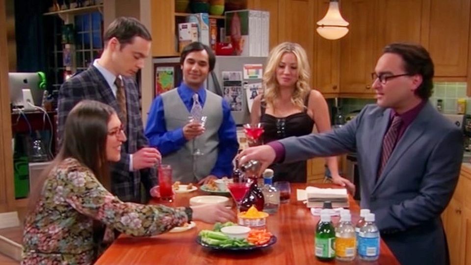 Serie 'The Big Bang Theory'.