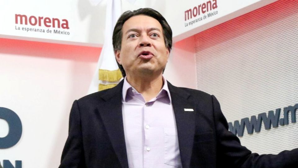 Mario Delgado, líder de Morena