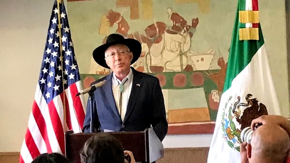 Ken Salazar, embajador de EU en México.