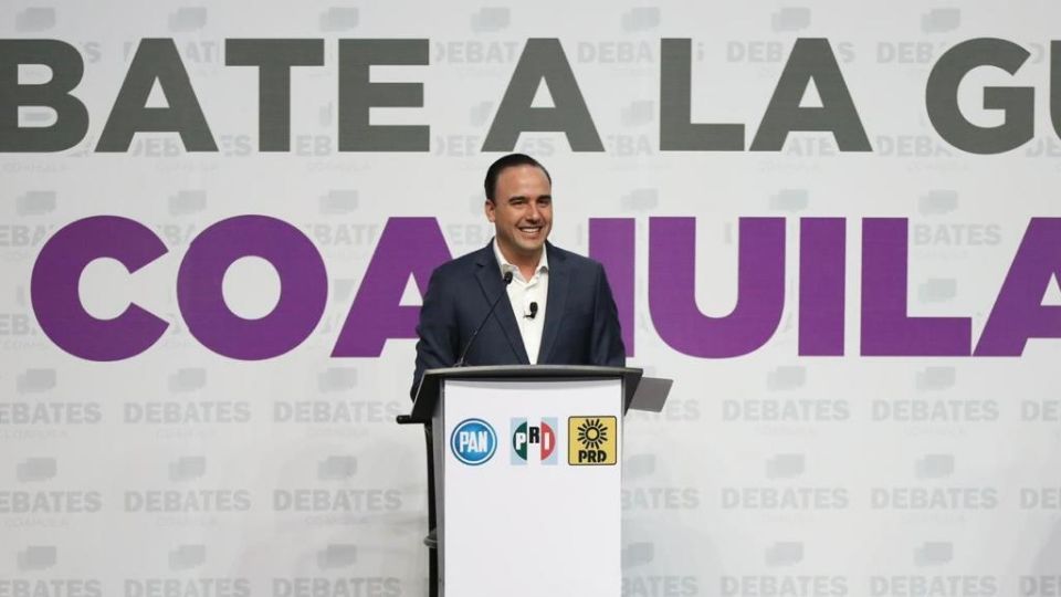 Manolo Jiménez, candidato a gobernador de Coahuila.