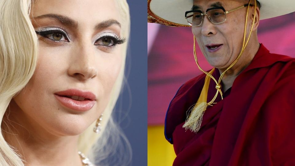 Lady Gaga y Dalái Lama