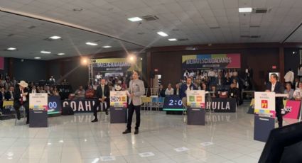 Candidatos a la gubernatura de Coahuila participan en debate ciudadano