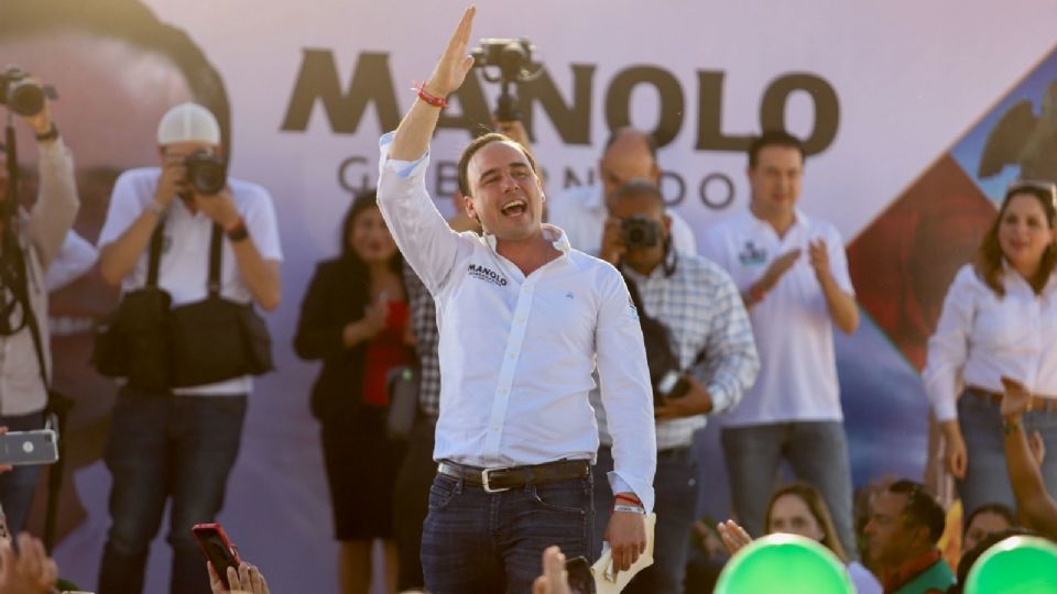 Manolo Jiménez, candidato a la gubernatura de Coahuila por el PRI y PAN.