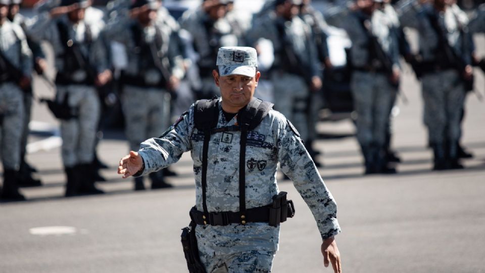 Integrantes de la Guardia Nacional.