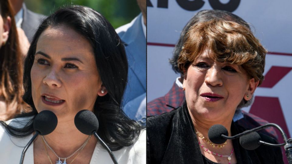 Alejandra Del Moral y Delfina Gómez, lucharán por la gubernatura del Edomex