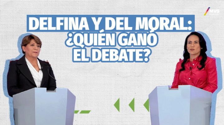 Debate Delfina y Del Moral: Así las encuestas del EDOMEX