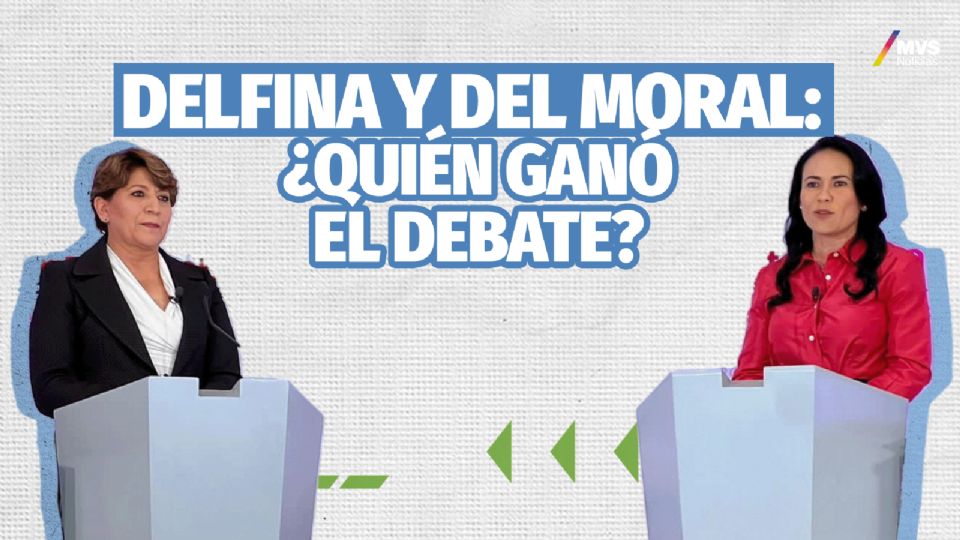 Debate Delfina y Del Moral: Así las encuestas del EDOMEX