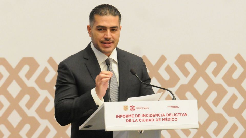 Omar García Harfuch, secretario de Seguridad Ciudadana.