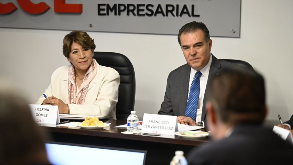 La reunión fue para detallar sus propuestas en materia de seguridad, infraestructura, competitividad económica y agua, entre otros temas.