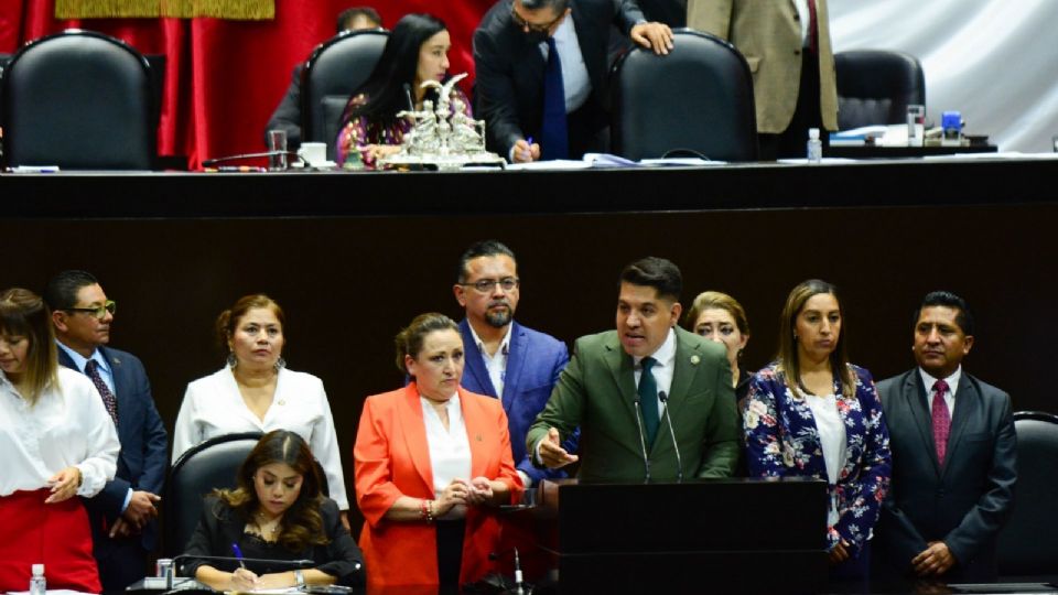 En Sesión Ordinaria Cámara de Diputados, Emmanuel Reyes Carmona, diputado de Morena.