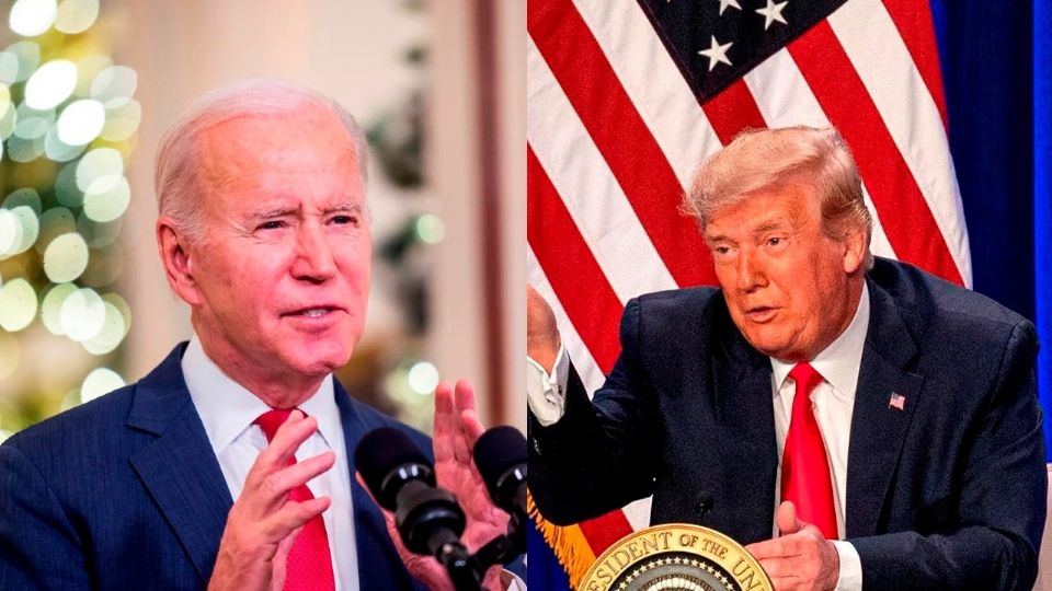 Joe Biden y Donald Trump.