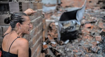 Edificio en Brasil colapsa y después se incendia dejando dos personas muertas