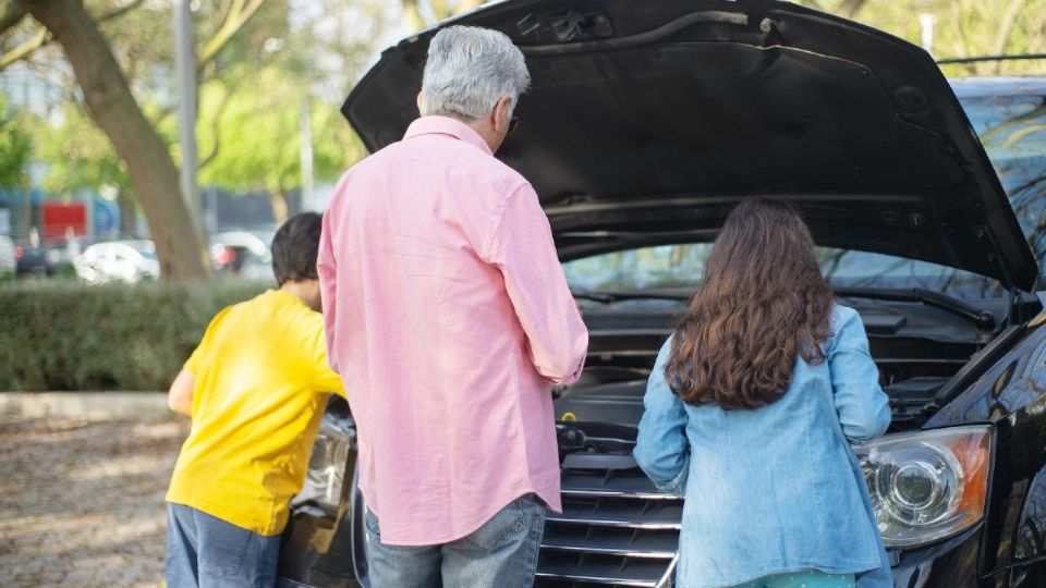 Niños y accidentes de auto.