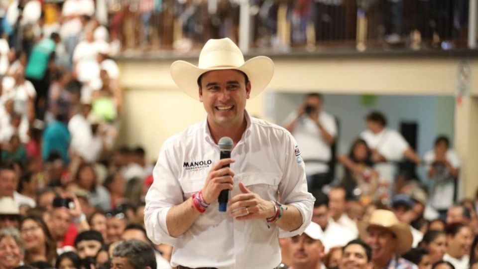 Manolo Jiménez Salinas, candidato a gobernador de la Alianza Ciudadana por la Seguridad.