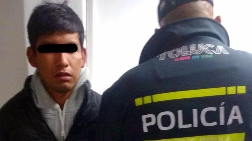 El presunto feminicida fue detenido con los restos de su novia en una bolsa de plástico.