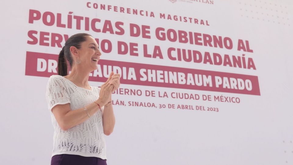 Claudia Sheinbaum, jefa de Gobierno de la CDMX.