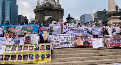 Madres y familiares de desaparecidos marchan en CDMX: 'Perdón nunca'