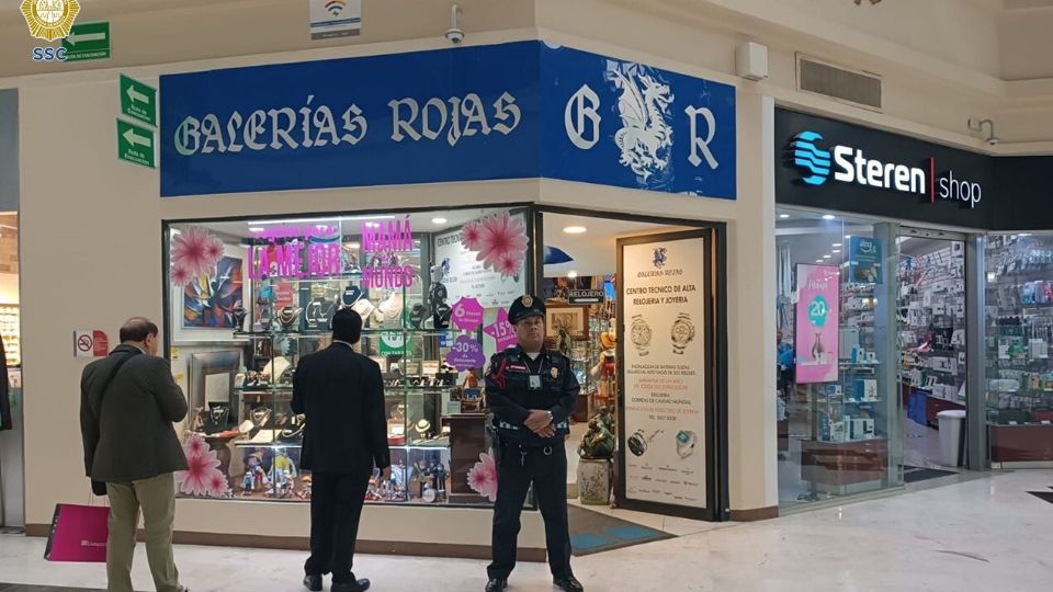 Se realiza operación de vigilancia en los centros comerciales.