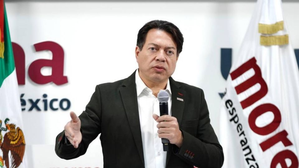 Mario Delgado, dirigente nacional de Morena.