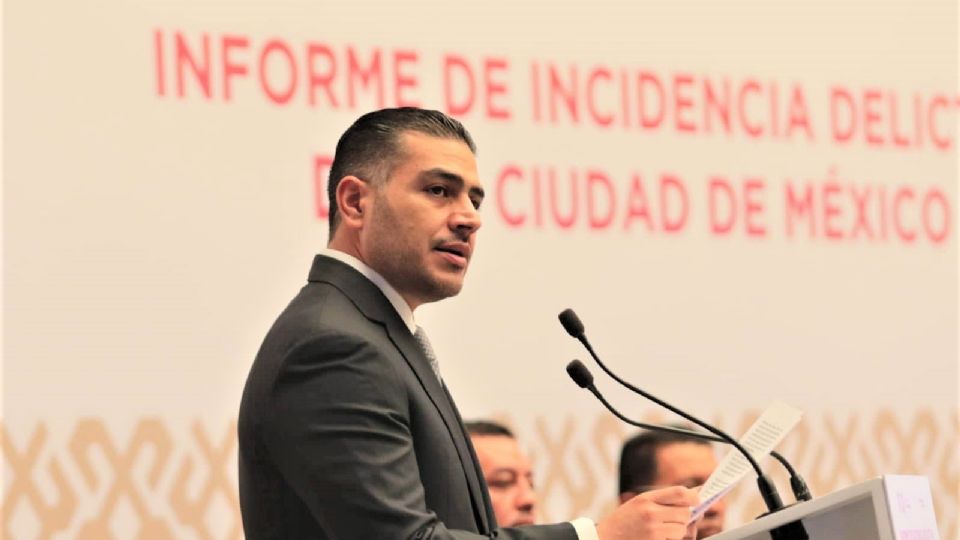 Omar García Harfuch, secretario de Seguridad Ciudadana.