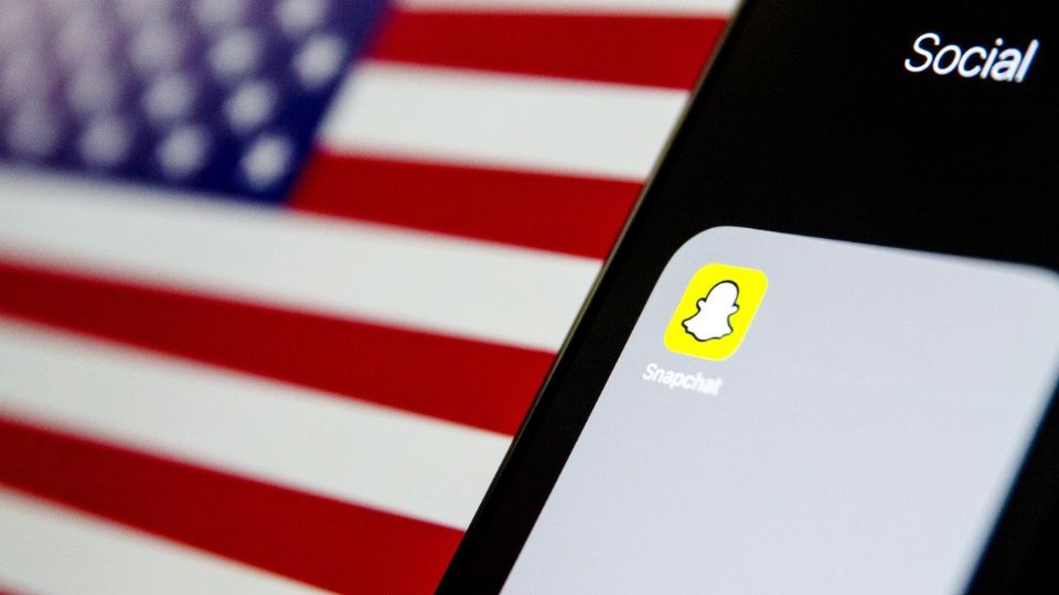 Snapchat en Estados Unidos.