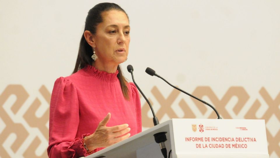 Claudia Sheinbaum, jefa de Gobierno de la CDMX.