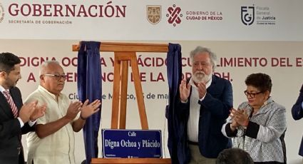 Digna Ochoa tiene ya su calle en reconocimiento a la lucha por los derechos humanos