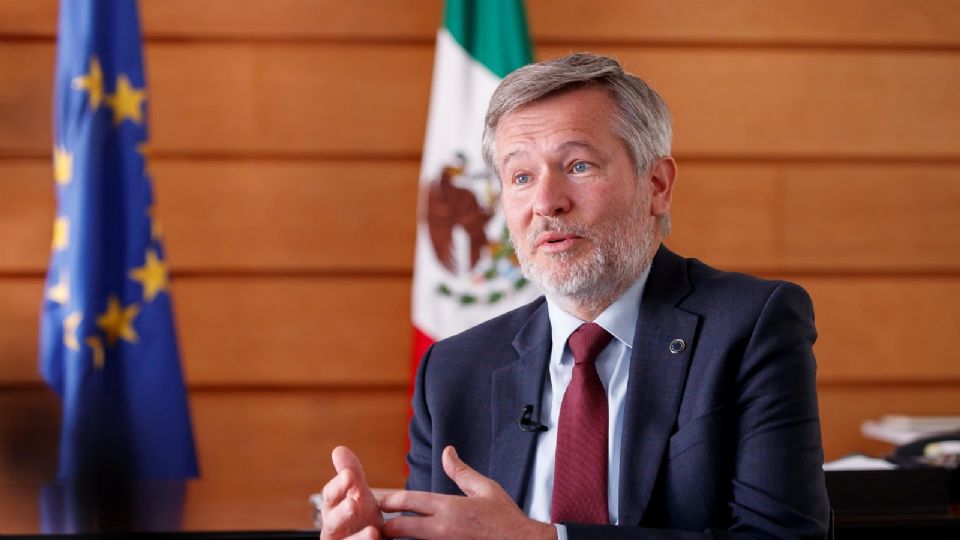 Gautier Mignot, embajador de la UE en México, dijo que se debe actuar hoy frente este problema.