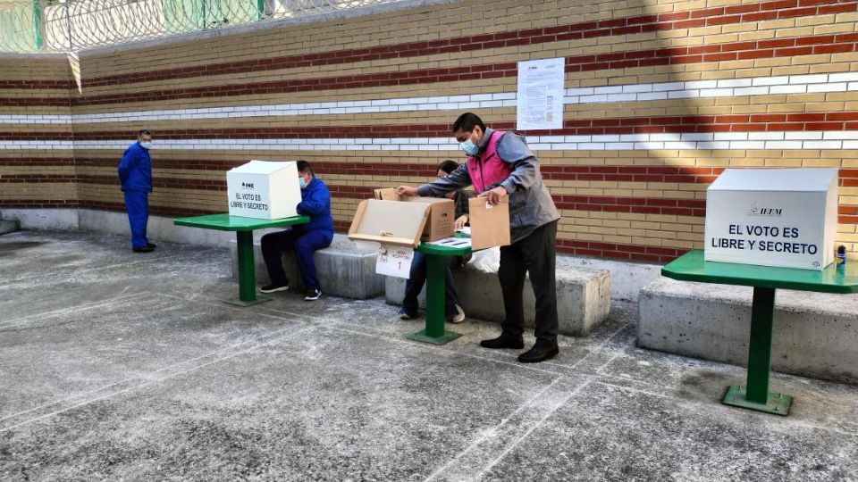 Inician votaciones por la gubernatura Edomex en centros penitenciarios.