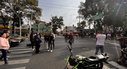 Cierran vialidad en Azcapotzalco para denunciar abuso sexual en estudiantes de primaria