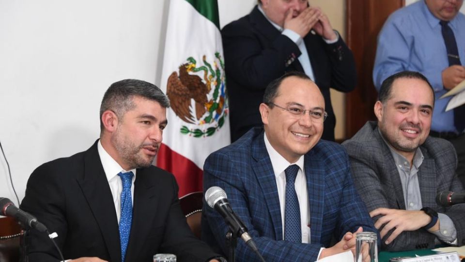 El alcalde de Miguel Hidalgo, Mauricio Tabe compareció ante el Congreso CDMX.