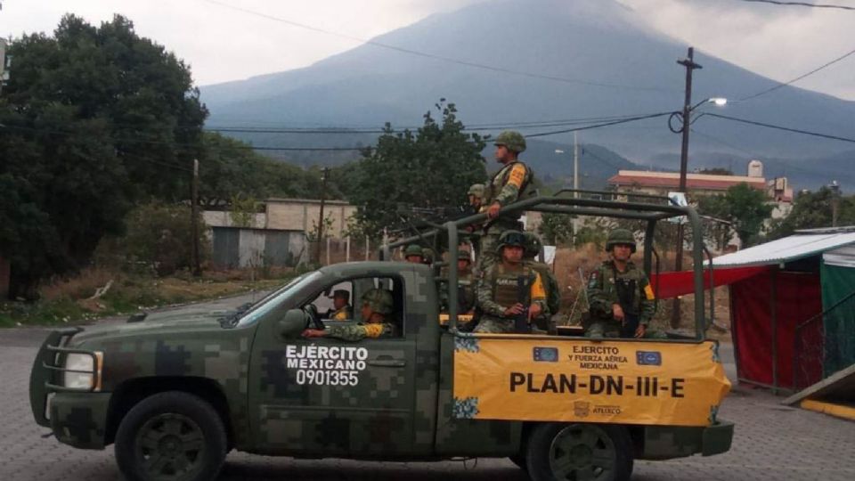 Fuerza Conjunta Volcán Popocatépetl.