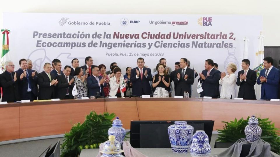 El Gobernador de Puebla, presenta el proyecto de la nueva Ciudad Universitaria 2.
