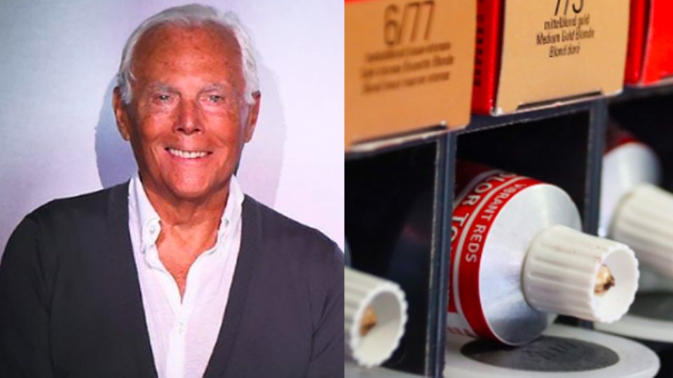 Giorgio Armani expresa abiertamente lo que un hombre debería hacer cuando le comienzan a salir las canas.