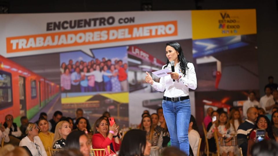 Del Moral Vela se comprometió con los trabajadores del Metro a trabajar por una mejor movilidad en la entidad.