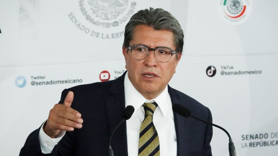 Ricardo Monreal, senado de Morena.
