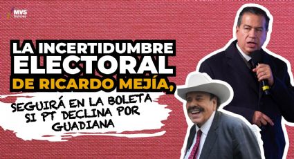 La incertidumbre electoral de Ricardo Mejía, seguirá en la boleta si PT declina por Guadiana
