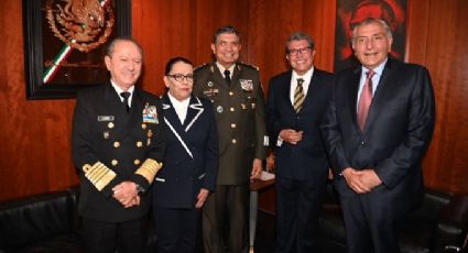 Gabinete de Seguridad entrega Primer Informe Semestral de labor de Sedena y Marina en seguridad