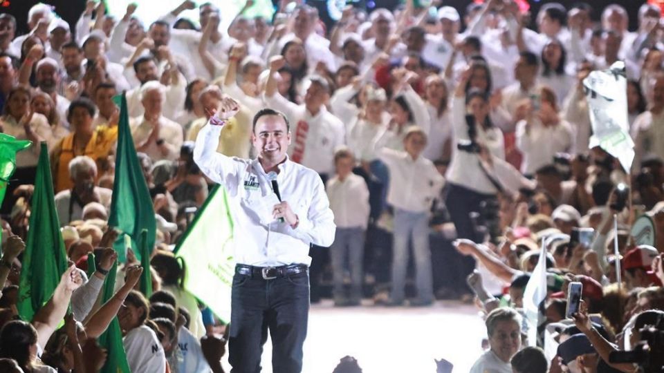 Manolo Jiménez Salinas, candidato a gobernador de la Alianza Ciudadana por la Seguridad.