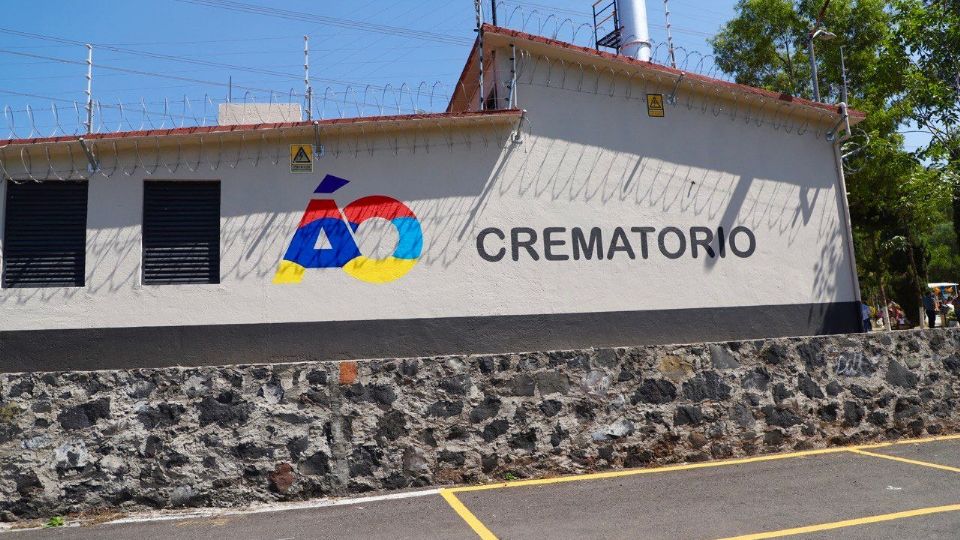 La alcaldía Álvaro Obregón rehabilita el crematorio del Panteón de Tarango.