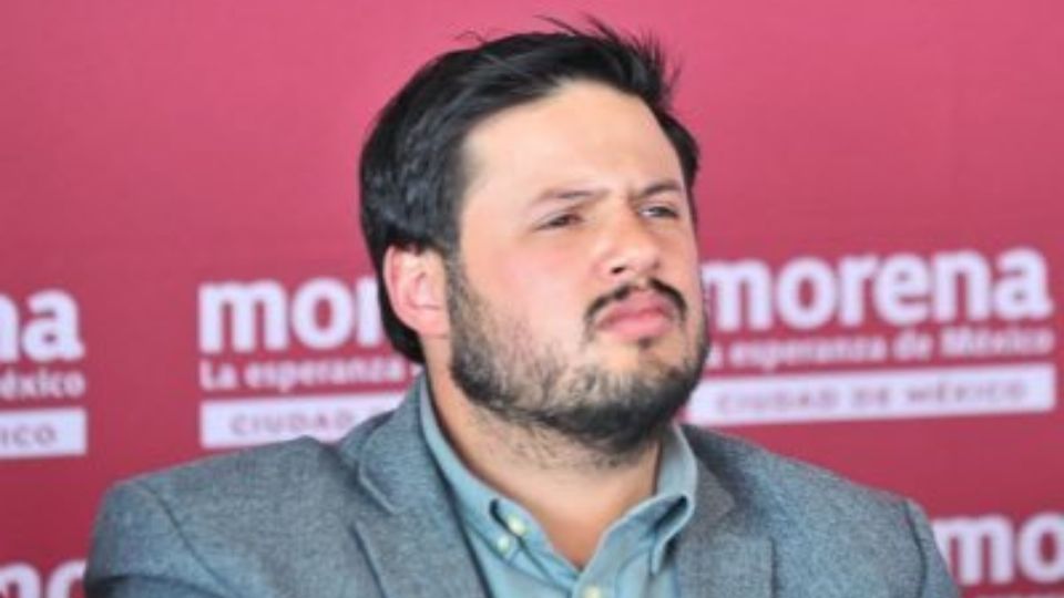 Sebastián Ramírez, presidente de Morena en la CDMX .